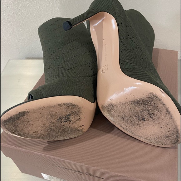 GIANVITO ROSSI peep-toe boots - Picture 7 of 8